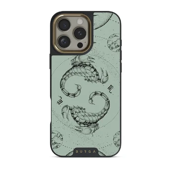 Scorpio - iPhone 16 Pro Case, Elite Dark (MagSafe) / Gold / Turquoise