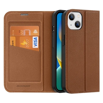 Dėklas Dux Ducis Skin X2 case for iPhone 14 Plus Rudas