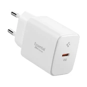 Baltas 20W 1xUSB-C pakrovėjas "Spigen EE201EU Essential" kaina