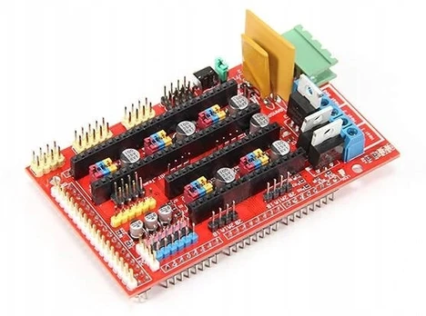 3d spausdintuvo valdiklis Ramps1.4 su Reprap džemperiais
