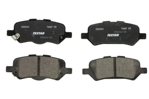 TEXTAR 2200301 Brake pad set