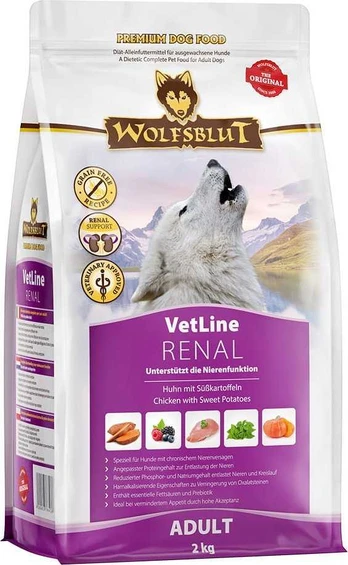 Wolfsblut Wolfsblut VetLine inkstų 2kg