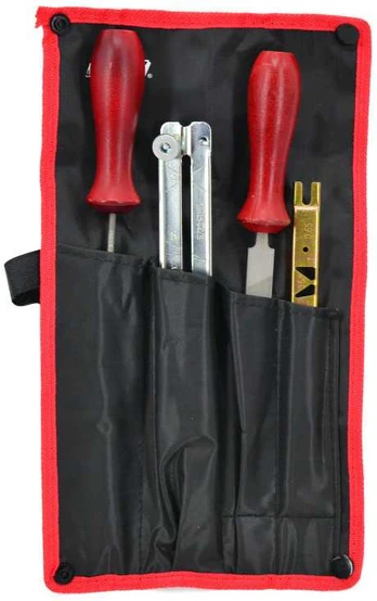 AW-Tools AWTOOLS Rinkinys DO OSTRZENIA ŁAŃCUCHA 4,0 mm 4 elementy