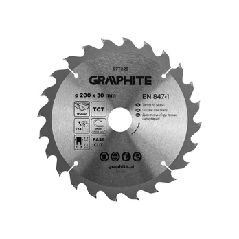 Graphite Diskinio pjovimo diskas, Widia, 200 x 30 mm, 24 dantukai