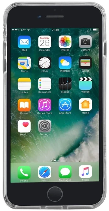 STILGUT apsauginis dėklas „iPhone 7 Plus“ ir „iPhone 8 Plus“, permatomas