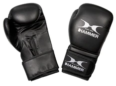 Bokso pirštinės Hammer Premium Training, balta/juoda, 8 oz kaina
