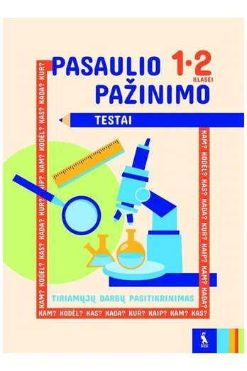 KNYGA Pasaulio pažinimo testai 1-2 kl.