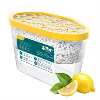 Sillar 600 ml drėgmės sugėriklis su citrinų kvapu, 4 vnt.
