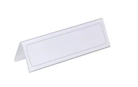 Durable Kortelė pastatoma vardinė 61/122x210mm
