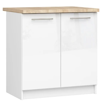 Virtuvės spintelė OLIWIA S 80 cm, balta