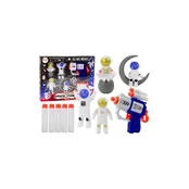 Lean Toys Space Astronauts Soft Dart Gun Set kaina