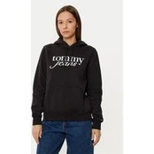 Tommy Jeans Džemperis DW0DW20170 Juoda Regular Fit