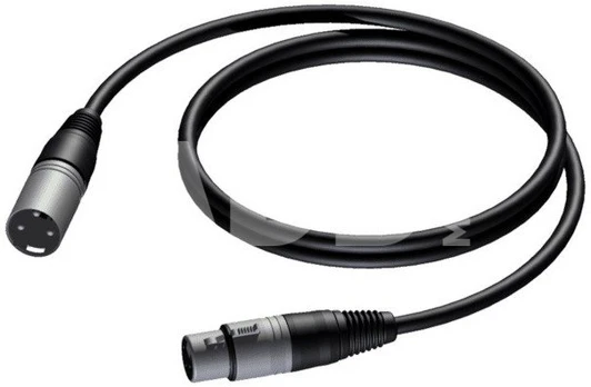 PROCAB CABLE XLR MALE-XLR FEMALE 1M
