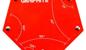 Magnetinis suvirinimo kampas GRAPHITE, maksimalus laikomas svoris 34 kg kaina