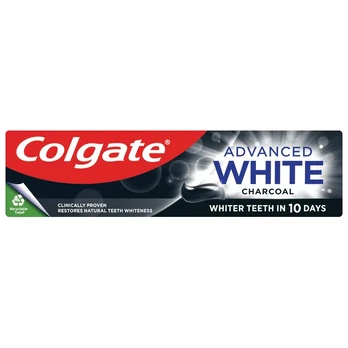 Dantų pasta COLGATE ADVANCED WHITE CHARCOAL, 75 ml