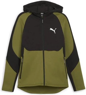 Džemperis vyrams Puma 678995 33, juodas/žalias, S