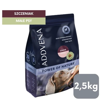 ADDVENA First Step 2,5 kg sauso šuniukų ėdalo
