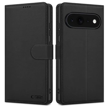 Dėklas Tech-Protect Wallet Google Pixel 11/11 Pro juodas