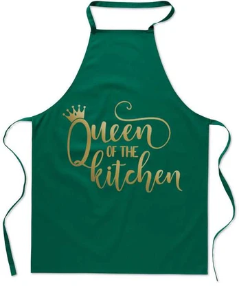 Medvilninė prijuostė "Queen of the kitchen"