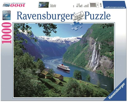 Dėlionė Ravensburger Puzzle 1000 pc Norwegian Fjords