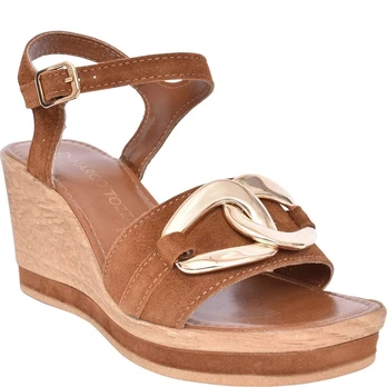 Basutės moterims, Ruda, SANDALS