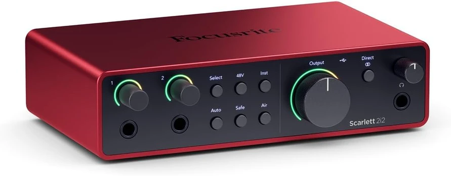 Garso plokštė Focusrite Scarlett 2i2 4th Gen