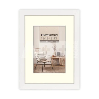 Zep Photo Frame V4546W Malmo White 7x10/10x15 cm