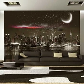 Artgeist Fototapetas - Starry Night Over NY kaina