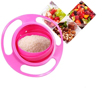 Neišsiliejantis maitinimo dubuo GYRO BOWL ROSE