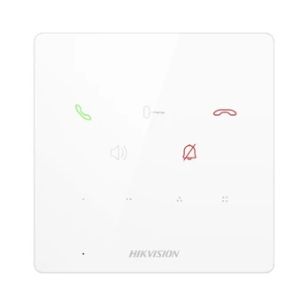 Telefonspynės vidinė stotelė, be ekrano, Hikvision DS-KH6000-E1 (BALTAS)