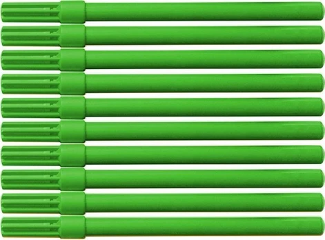 Office Products biuro reikmenys permanentinis markeris, 10 vnt., žalias