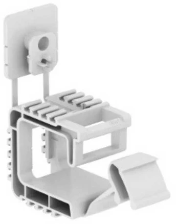 OBO Bettermann 2205380 Samleholder Grå 50 stk Halogenfri