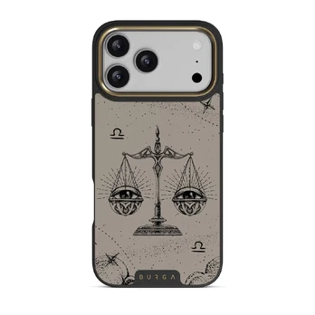 Libra - iPhone 17 Pro Max Case, Elite Dark (MagSafe) / Gold / Nude