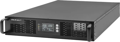 Qoltec UPS for RACK, 2.4kVA 2400W, Power Factor 1.0