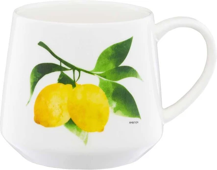 Puodelis porcelanowy Frutti Cytryna 460 ml AMBITION