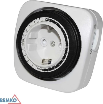 Bemko Mechaninis laikmatis 24H SCHUKO-MINI