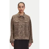 Vero Moda Džinsinė striukė Tessa 10329961 Ruda Oversize