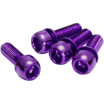 Reverse Components stabdžių disko varžtai | Purple | 4 vnt