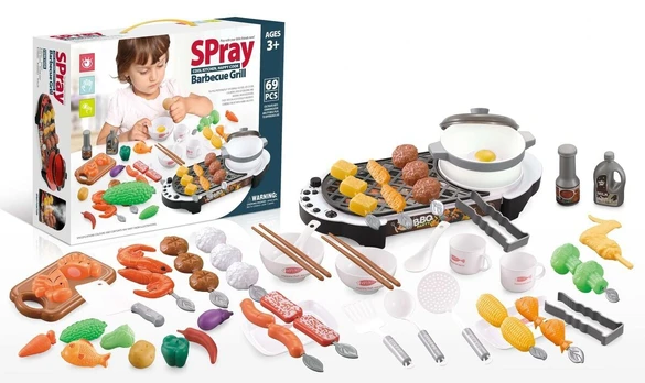 Žaisliniai virtuvės reikmenys, grilis SPray Barbecue Grill