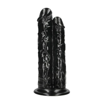 Double Titan Double-Ended Model 24.5 cm Black - Anatomical Surface