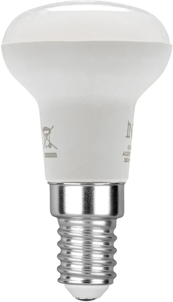 4W LED lemputė, balta, E14, 3000K