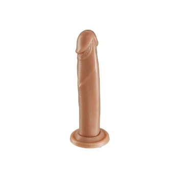 Working Man Intimate Device 18 cm Slim Model, Suction Cup Base, PVC