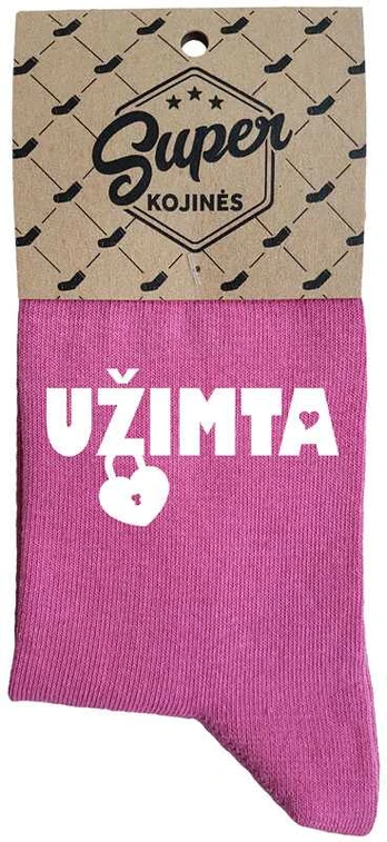Moteriškos kojinės „Užimta“