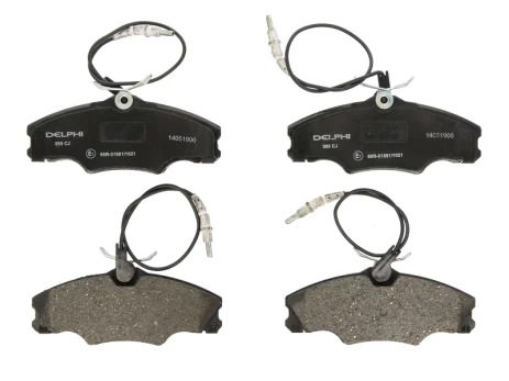 DELPHI LP0985 Brake pad set