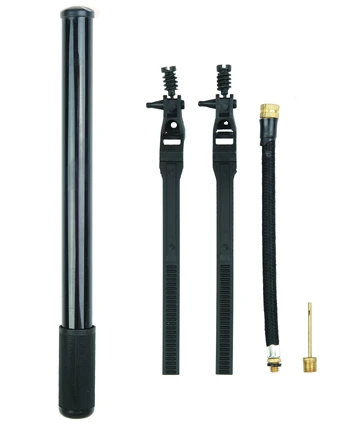 Pompa Outliner, metalų lydinys, juoda