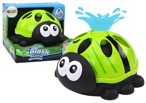 Fontanas Lean Toys Splash Ladybug, žalia