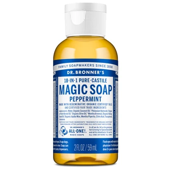 DR.BRONNER'S ekologiškas skystas muilas PEPPERMINT