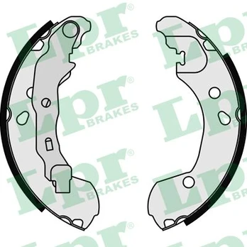 LPR LPR08180 Brake shoe set