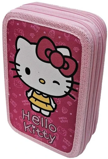 Kelioninis Manenti Hello Kitty My Style triple pencil case