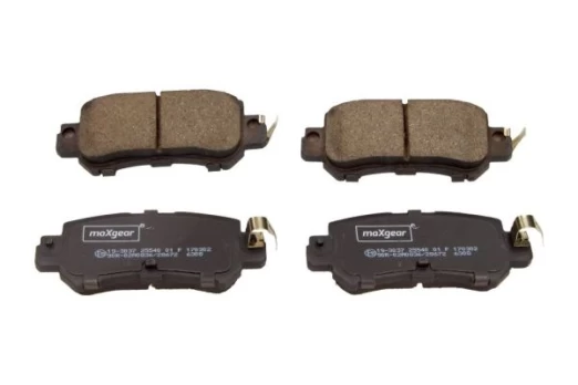 Stabdžių trinkelių rinkinys, diskinis stabdys MAXGEAR 19-3037